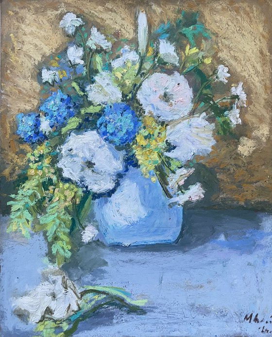 Still Life With White Flowers