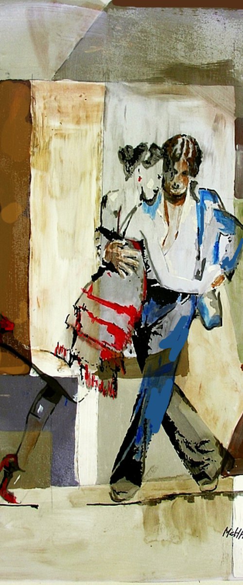 ARGENTINE TANGO  31"X43" by Joe McHarg
