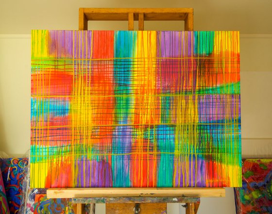 Brightness 2 Large Abstract Painting