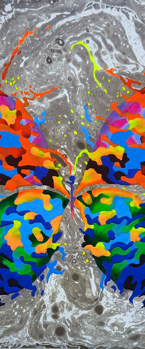 Butterfly «Bright Idea» by Mariia Raskin