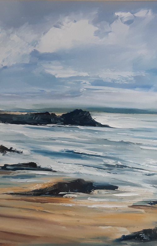 Lion Rocks at Rhosneigr by Steve Keenan