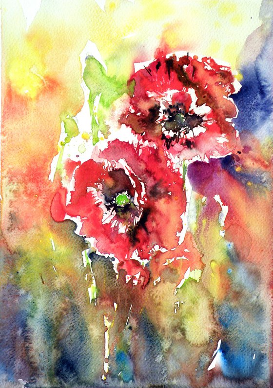 Poppies I