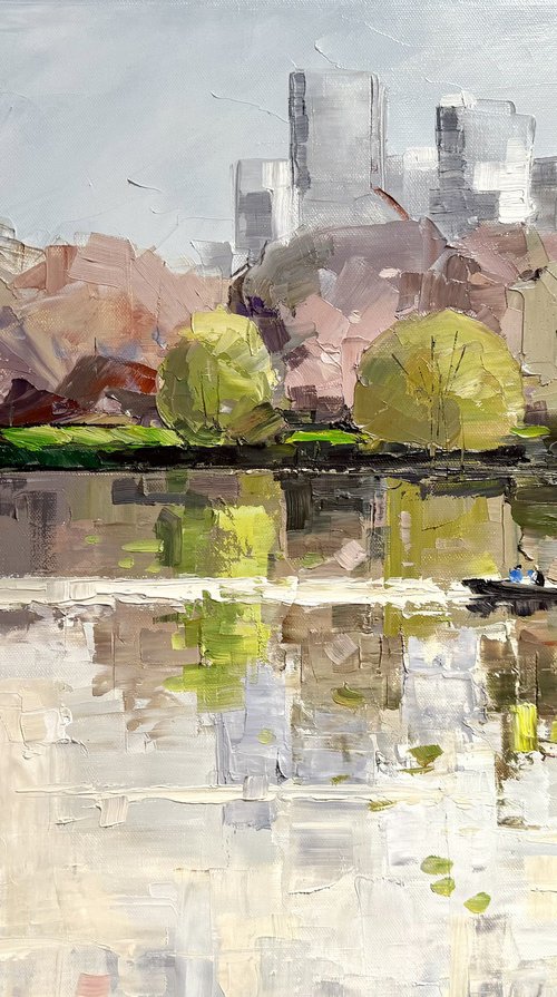 City litghts. Spring. by Irina Alexandrina