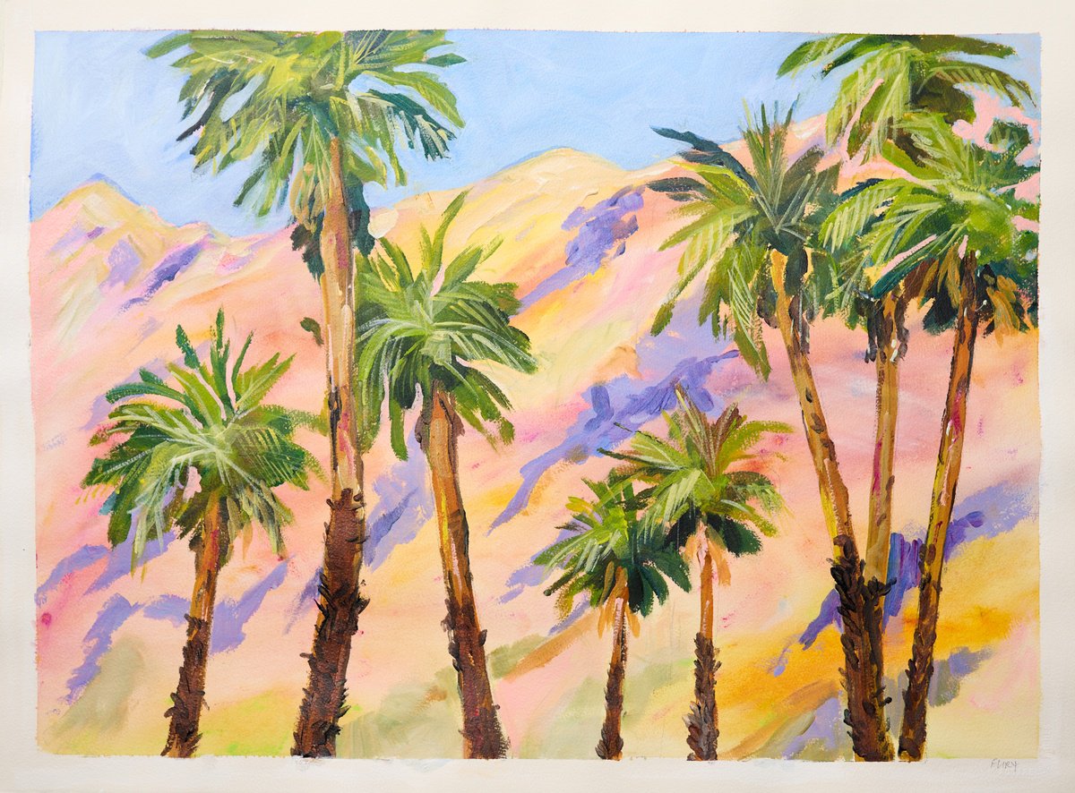 Clear Day Palms by Eliry Arts