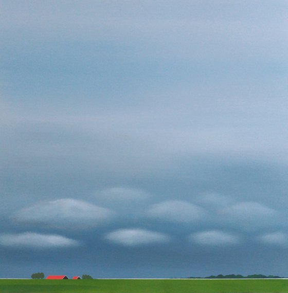 Dutch polder landscape  (July)