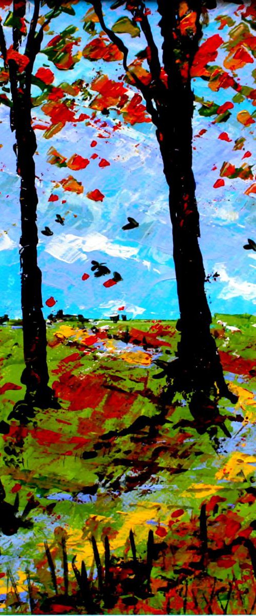 Autumn Walk III by Paul J Best