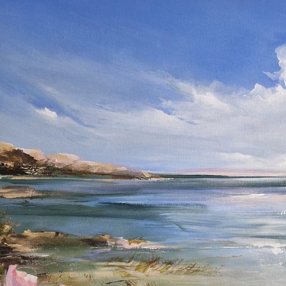 Soft Flowers By The Sea