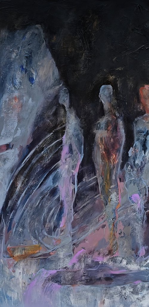 Passers-by in the Memory of the Night by Daniel Bulimar Henciu