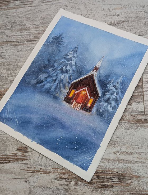 Chapel in the Snowfall