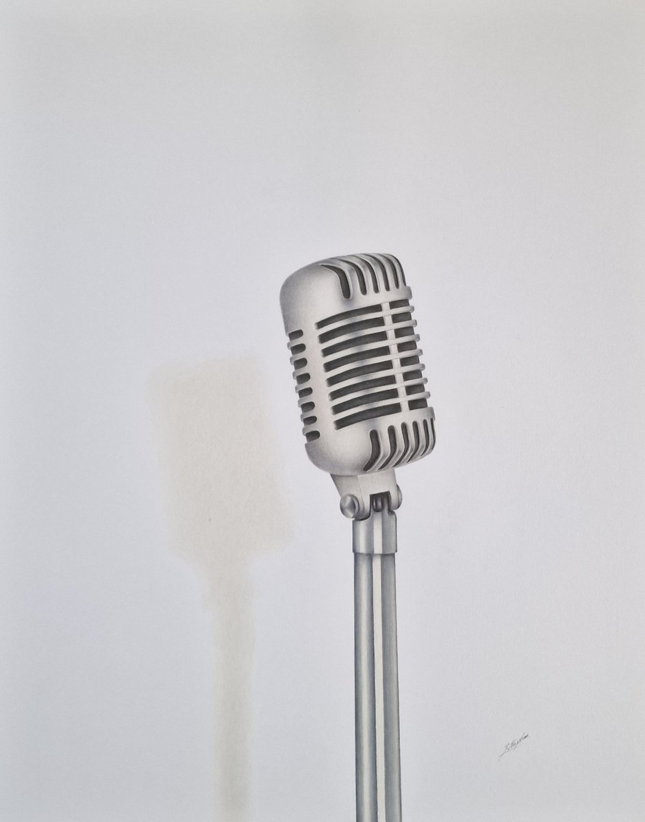 Rock n Roll Microphone by Daniel Shipton
