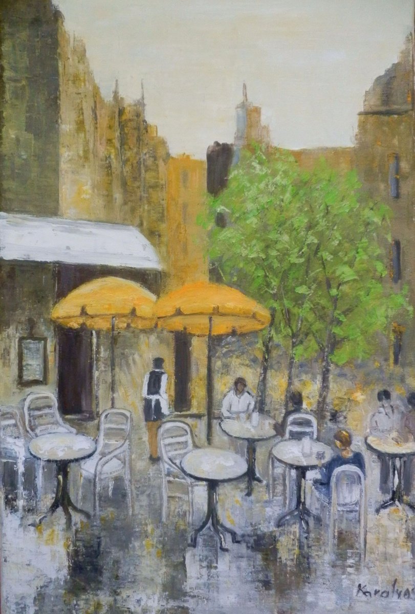 A caffee at Rome by Maria Karalyos