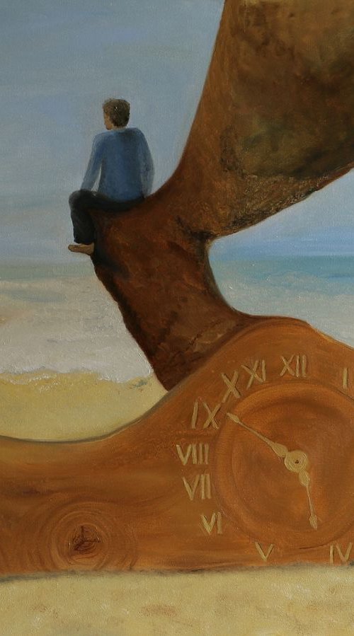 Subjective time, 60x80 cm by Ildiko Mecseri