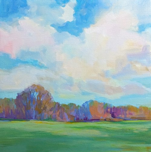 Early Spring Sky by Lisa Kyle