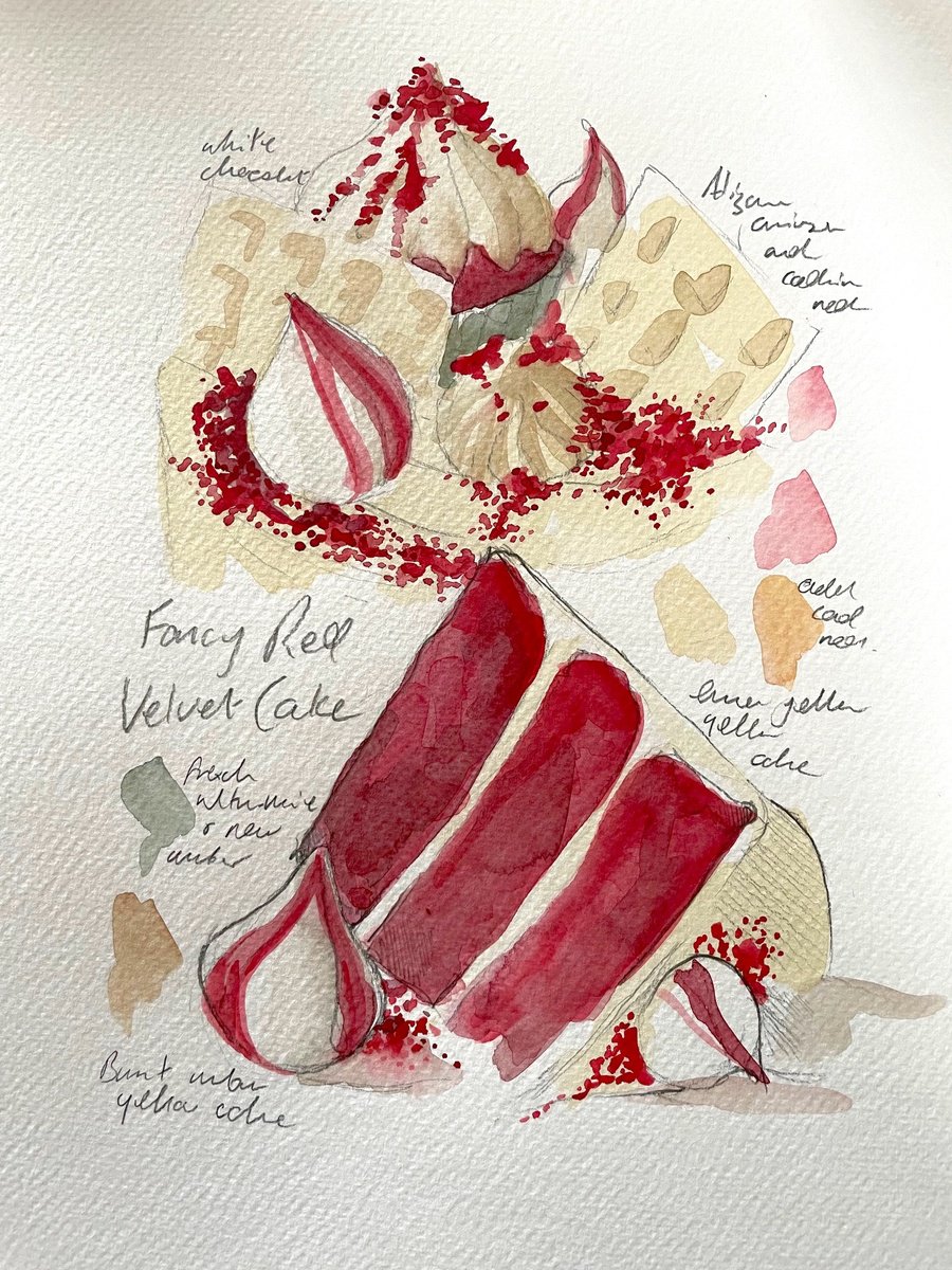 Fancy Red Velvet Cake by Naomi Tomkys OBE