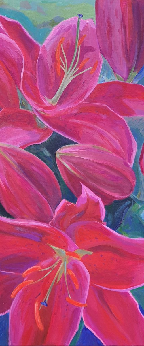 Lilies by Sara Kern Gaćeša