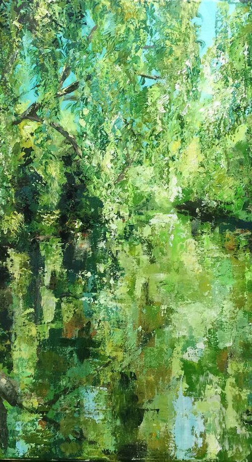 Reflections on the River by Colette Baumback