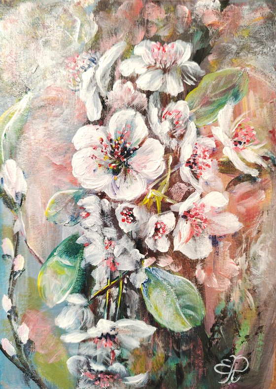 Spring bloom. Milan. Original