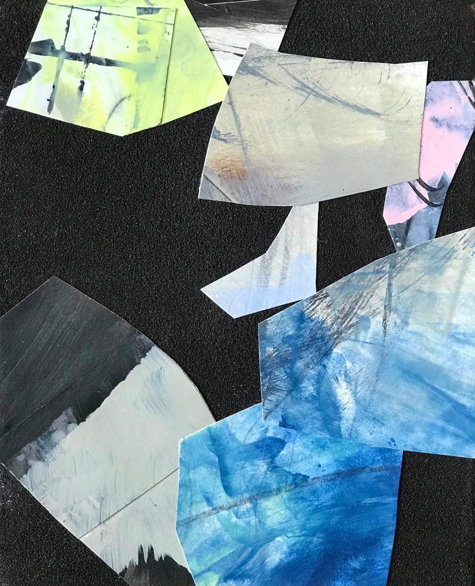 Organic Abstract Acrylic Painting By Kris Haas, 8 X 10", Brown Illusion #1, Original Artwork