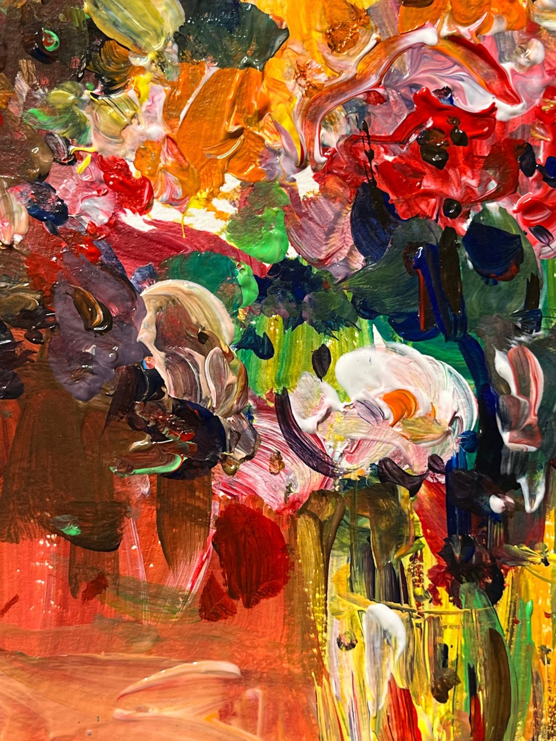 flowers classic. Acrylic painting: Altin Furxhi | Artfinder