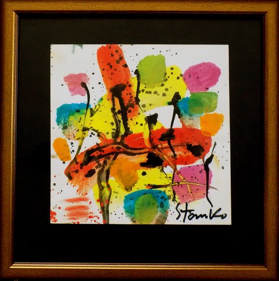 Musical abstraction-XII