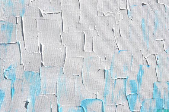 Relief Blue 35 - Large Abstract Ocean - Sea