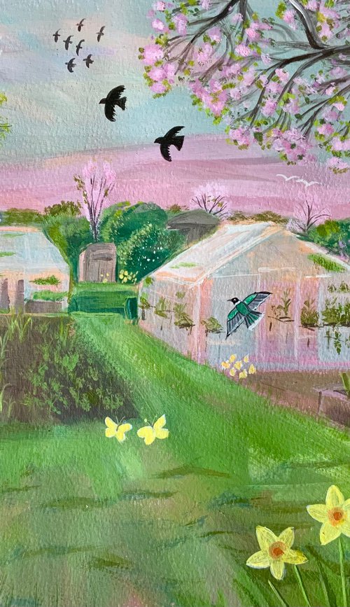 Spring allotments by Mary Stubberfield