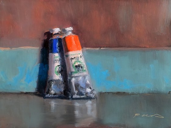 Two Tubes of Oil Paint