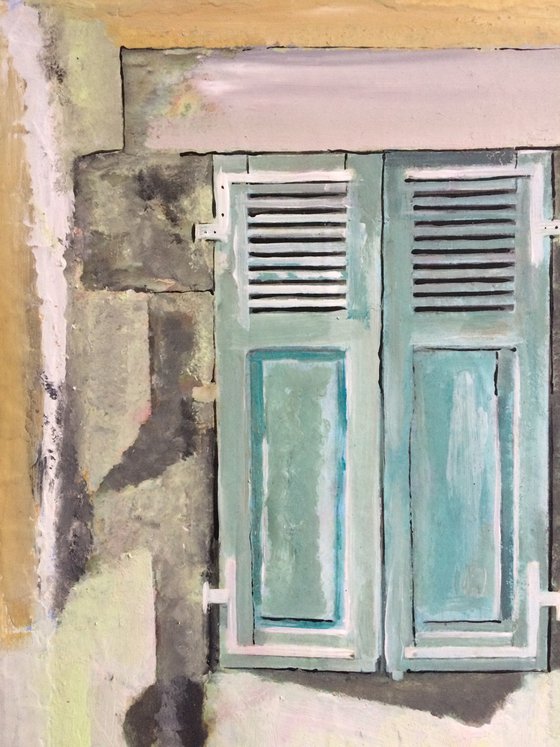 Blue Shutters, French Summer