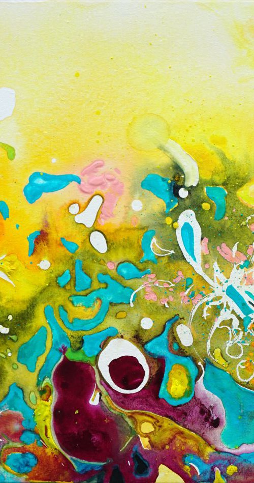 Floating 18x24in by jelena b