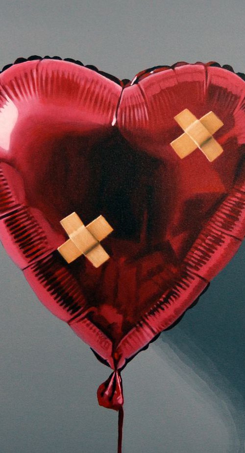 Heart Balloon 2 by Peter Slade