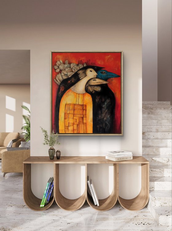 "Voices that aren't mine"