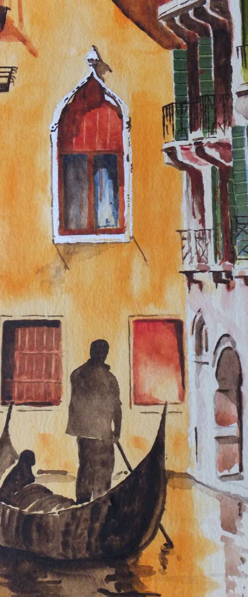 Canals of Venice by David Harmer