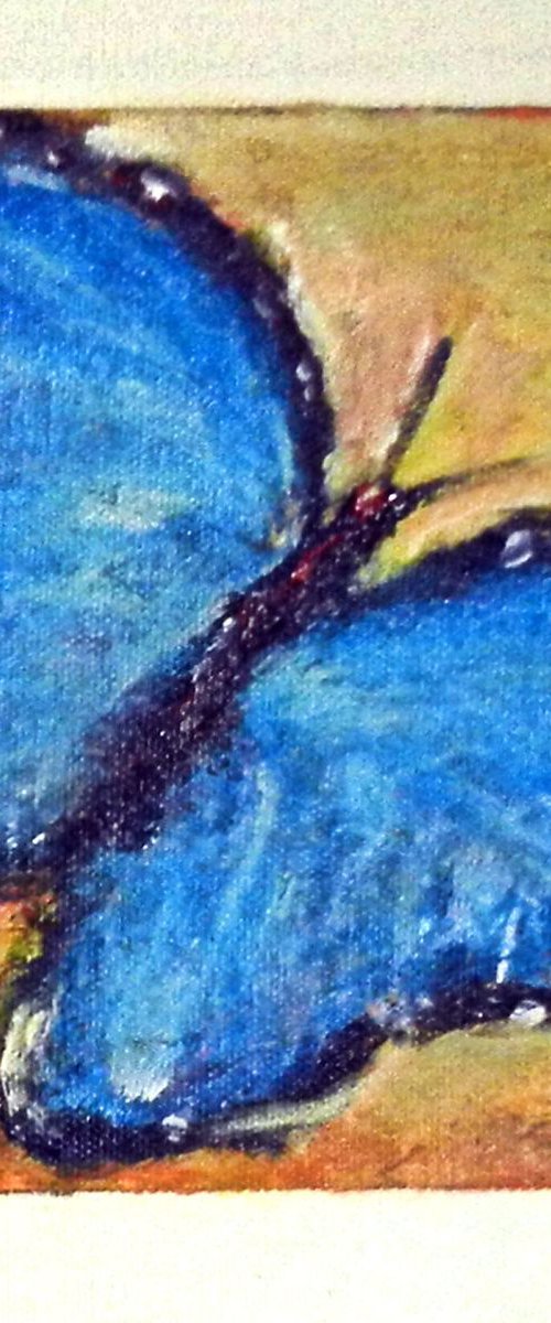 Daily Painting Abstract Study - A011 10x10 by BenWill