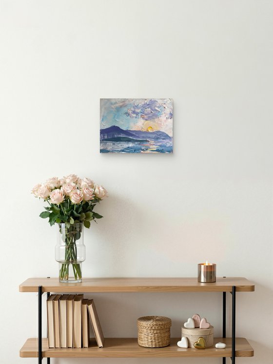 Blue Lagoon Sunrise Study