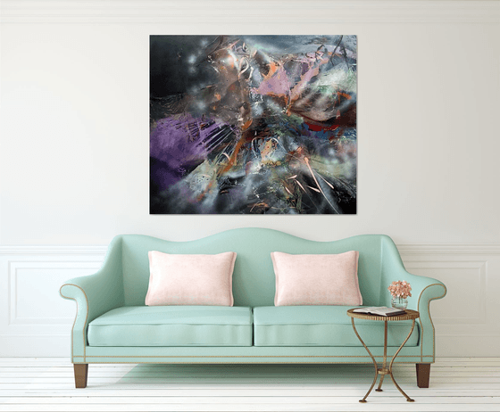 XXL painting abstract dreams