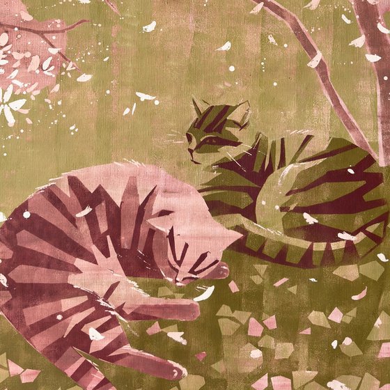 Under The Cherry Blossoms
