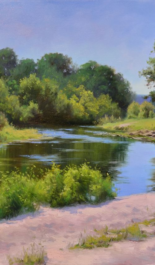Green shores by Ruslan Kiprych