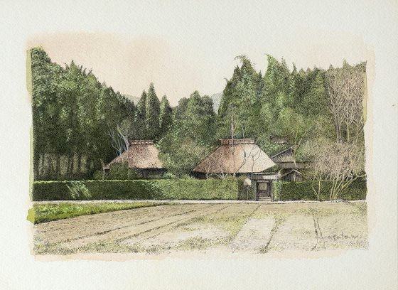 Rakushisha Cottage in Sagano, Kyoto