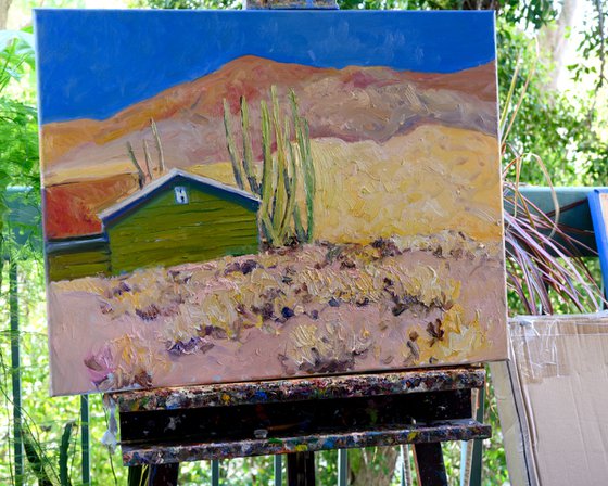 Green House in the Desert