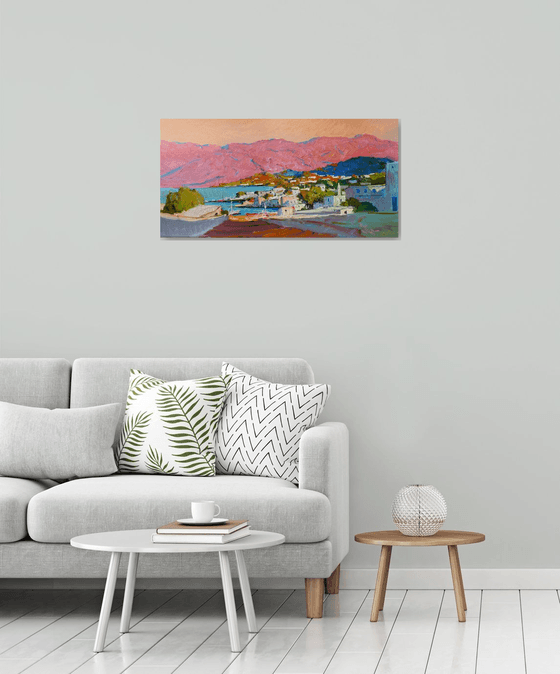 Evening on Greek Island