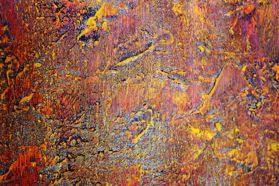 Abstract,red,yellow,white,red,brown,christmas sale was 1200 USD now 845 USD.