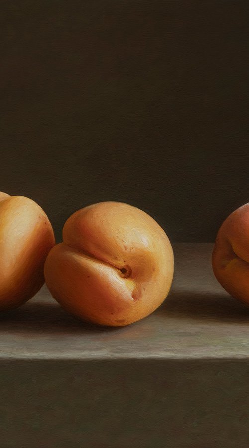 Apricots by Albert Kechyan