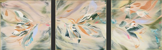 Spring Remembered Triptych