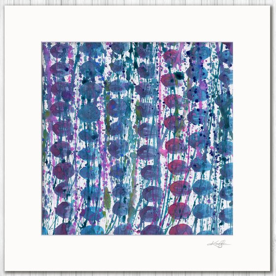 Color Jewel Magic 2 - Abstract Painting by Kathy Morton Stanion