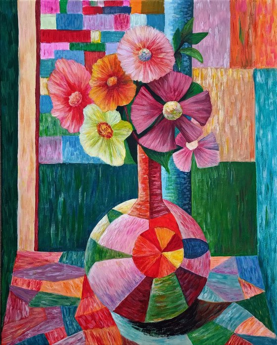 Abstract Floral Harmony