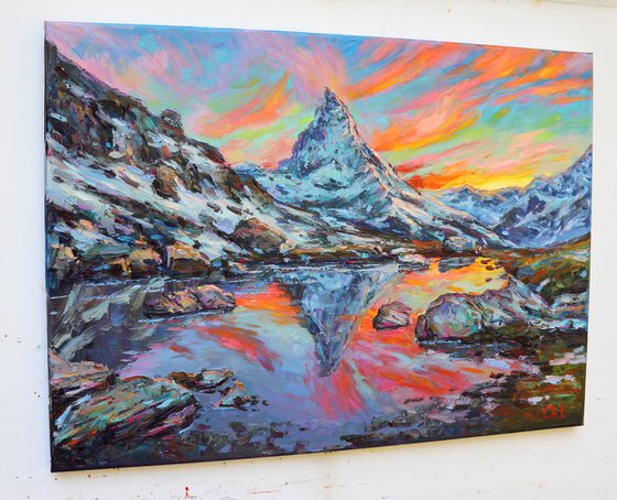 "Evening Mountains"