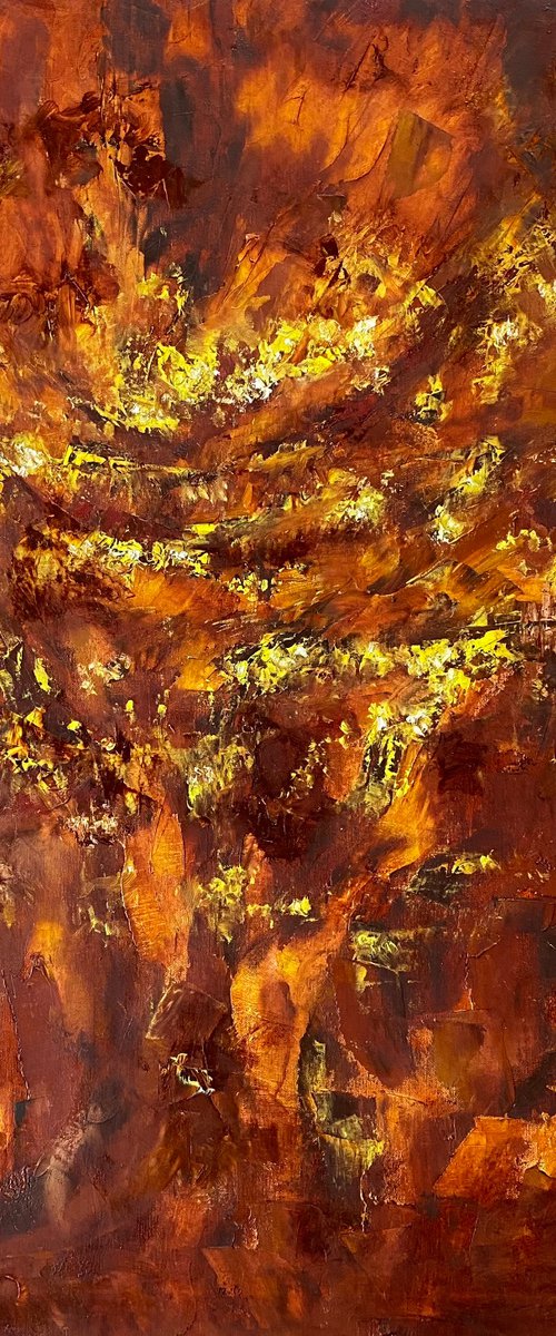 Lights on The Hills by Deepa Kern