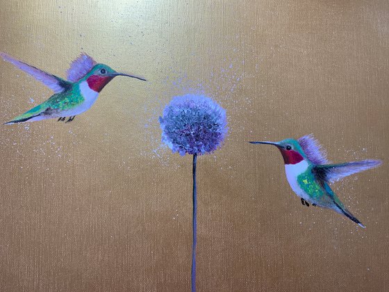 We Are Golden II ~ Hummingbirds