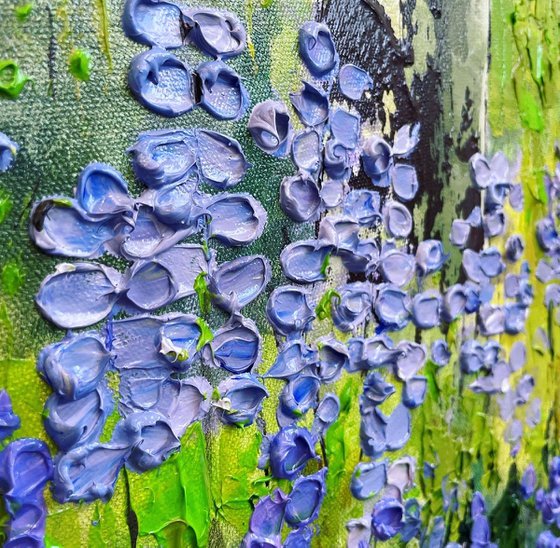 SPRING LUPINE AND ASPENS IN LAKE TAHOE