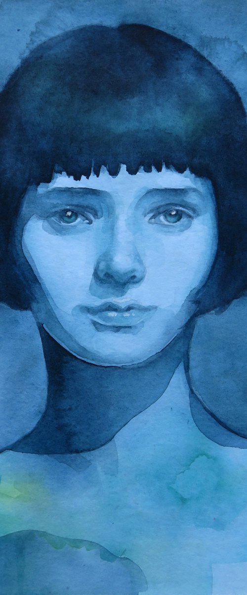 Retro Blue by Dunja Jung